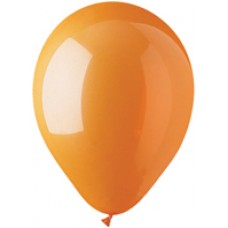 Orange Standard Latex Balloon 12"